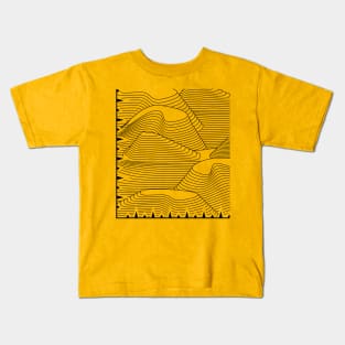 Wire Scan Kids T-Shirt